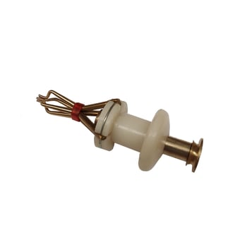 Set de accesorii pentru pescuit: clips pentru viermi roșii cu cap din cupru, dispozitiv de legare a momelii, clips pentru granule, bandă elastică și inel din cauciuc