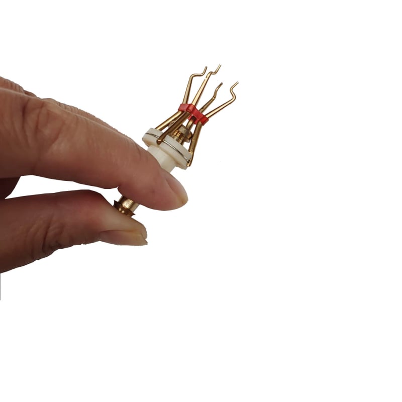 Set de accesorii pentru pescuit: clips pentru viermi roșii cu cap din cupru, dispozitiv de legare a momelii, clips pentru granule, bandă elastică și inel din cauciuc