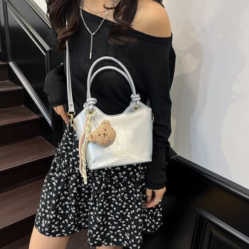 Geantă bucket modernă, versatilă, cu mâner, geantă de umăr și crossbody pentru femei, capacitate mare