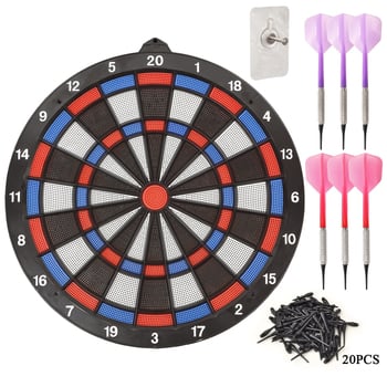 Dongye set tablă darts de 18 inch, cu șase săgeți moi