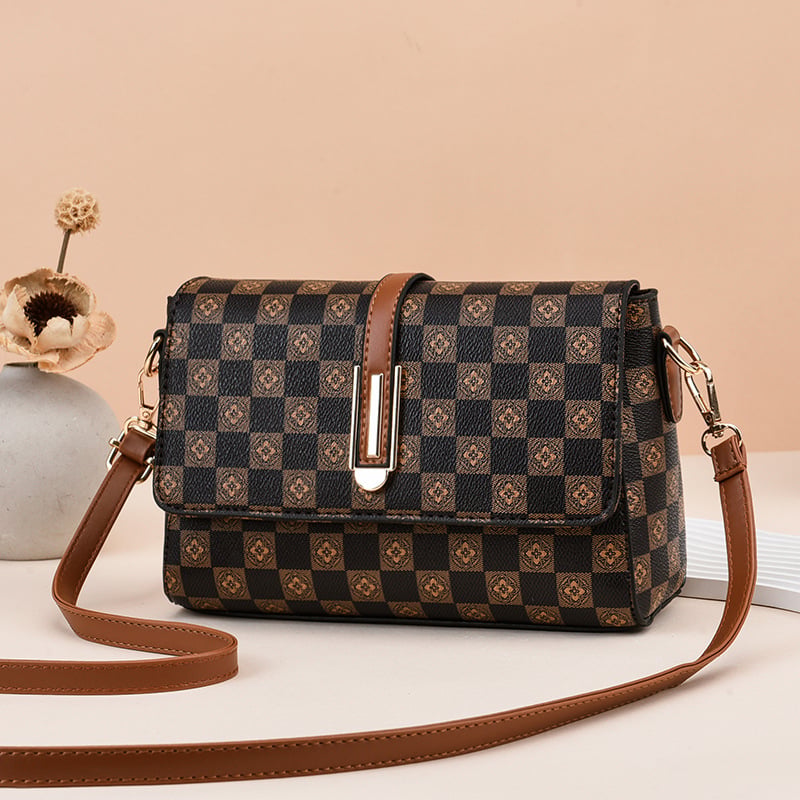 Emperor Rhinoceros Geantă crossbody mică pentru femei, PU, stil vară, formă pătrată, curea de umăr unică