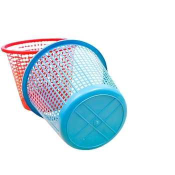 Coș de gunoi rotund din plastic, fără capac, sub 4 L, pentru casă, bucătărie, baie, sufragerie și birou