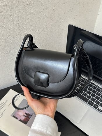 Geantă mică pătrată pentru femei – stil color-block, inspirație japoneză, din PU, geantă pentru telefon, accesorii versatile pentru zi cu zi