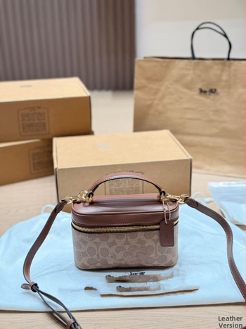 Originálna taška Box s vintage kvetinovým vzorom, mini PVC taška cez rameno a crossbody