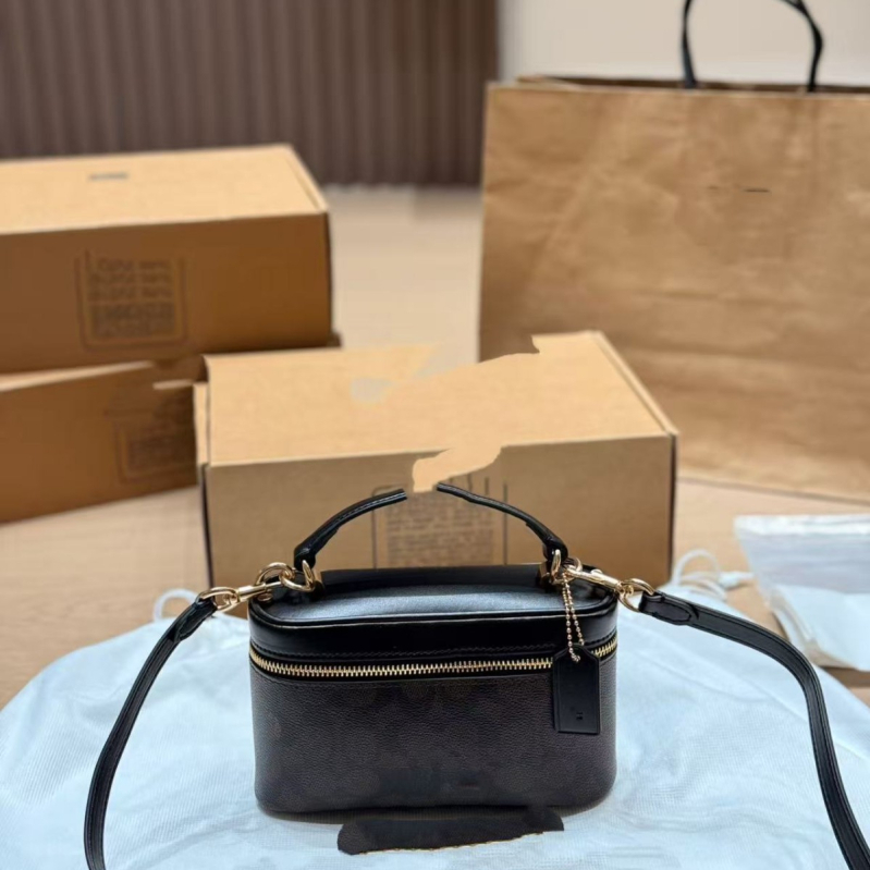 Originals Geantă-Box cu model floral vintage, mini geantă PVC pentru umăr sau crossbody