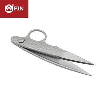 PIN-900 Foarfece din oțel inoxidabil microcristalin pentru ață și fir, foarfecă mică cu arc pentru broderie cu cruce, uz casnic