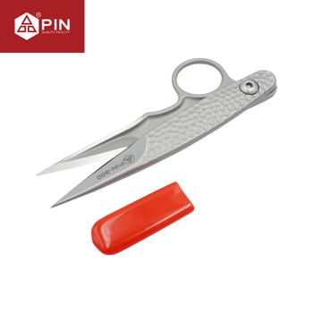 PIN-900 Foarfece din oțel inoxidabil microcristalin pentru ață și fir, foarfecă mică cu arc pentru broderie cu cruce, uz casnic
