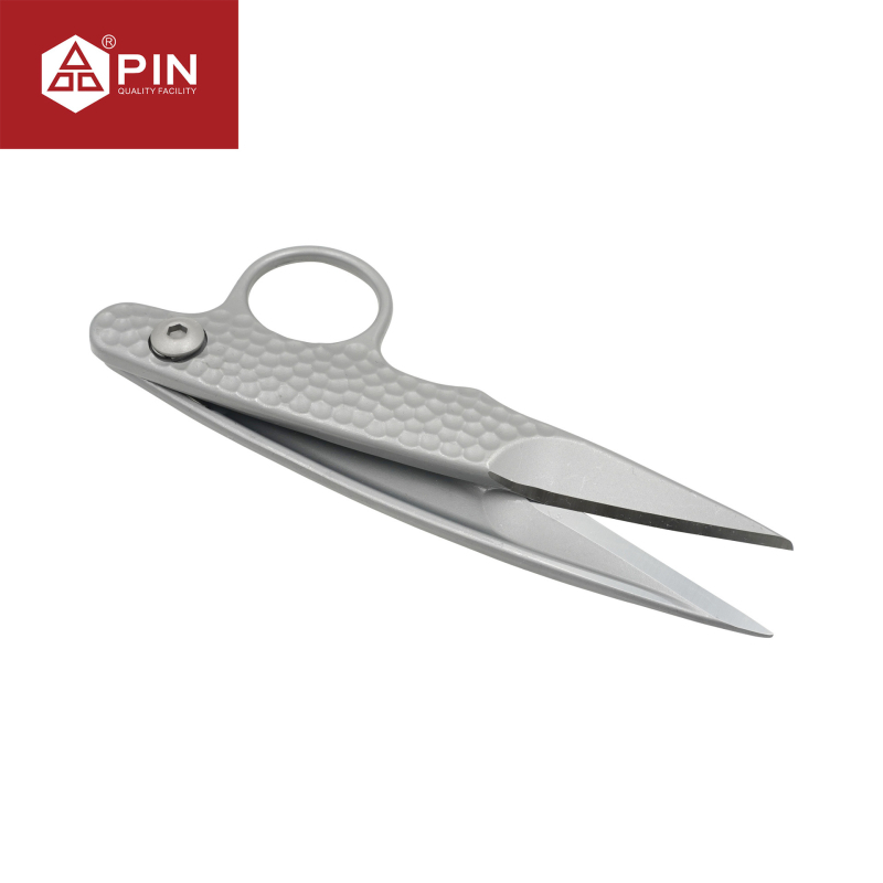 PIN-900 Foarfece din oțel inoxidabil microcristalin pentru ață și fir, foarfecă mică cu arc pentru broderie cu cruce, uz casnic