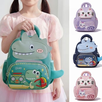 Rucsac cu dinozaur pentru grădiniță, 3-5 ani, unisex, design anti-pierdere