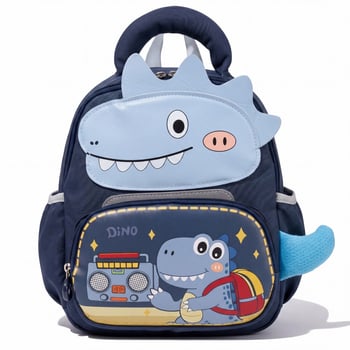 Rucsac cu dinozaur pentru grădiniță, 3-5 ani, unisex, design anti-pierdere