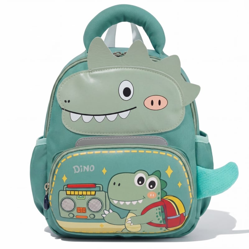 Rucsac cu dinozaur pentru grădiniță, 3-5 ani, unisex, design anti-pierdere