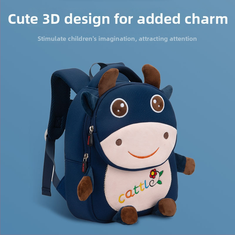 Ghiozdan pentru grădiniță, mini, drăguț cu design desen animat, ușor, anti-pierdere.