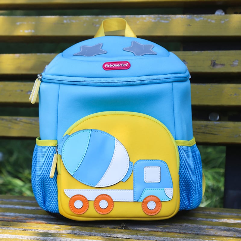 Geantă bucket pentru copii, rucsac la modă pentru grădiniță, cu design animale desen animate, antiderapant