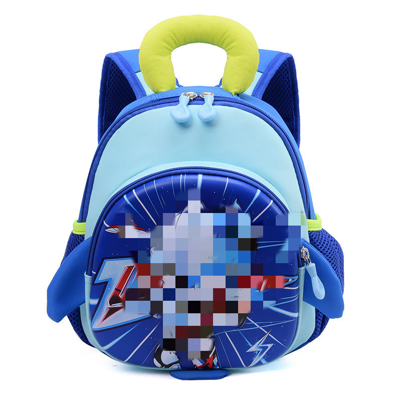 Geantă pentru grădiniță cu desen animat drăguț pentru băieți, ușoară, design anti-pierdere, temă Superman
