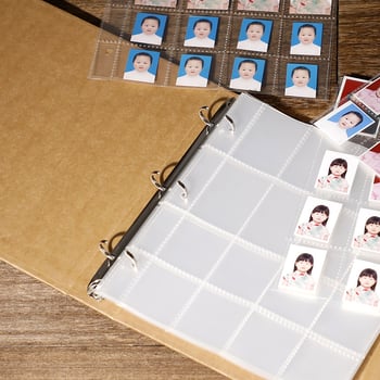 Album de stocare pentru fotografii de identitate 1x1 și 2x2 inchi; Carte mică de colecție de carduri; Jurnal de creștere