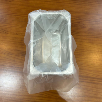 Sacoșă interioară din PE transparentă, de unică folosință, rezistentă la temperaturi înalte, pentru oale și farfurii de cantină