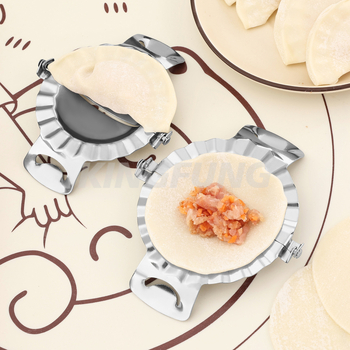 Mașină de dumplings din oțel inoxidabil pentru uz casnic, matriță pentru dumplings și ustensilă de împachetare