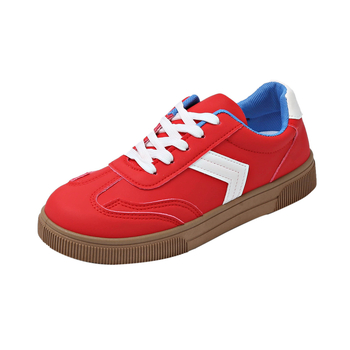 Pantofi sport casual pentru femei, mărime mare, cu șireturi, vârf rotund, talpă plată