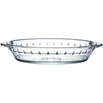 Farfurie rotundă din sticlă temperată, pentru microunde, farfurie de servire abalón, veselă de bucătărie, tavă de copt