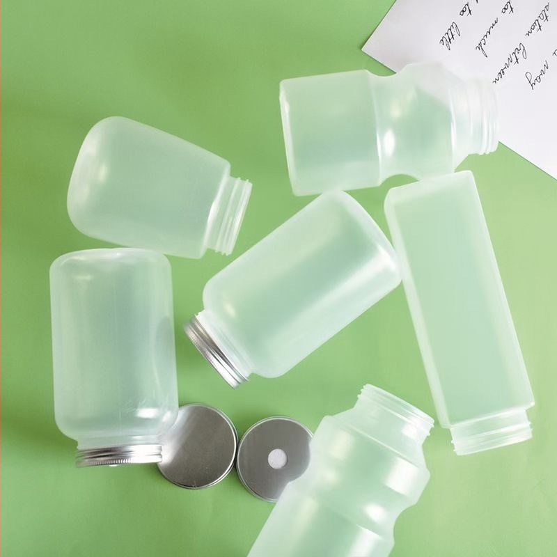 PP hőálló műanyag palack, 500 ml, forró italokhoz, kupakkal, élelmiszer-biztonságos üres csomagolóüveg