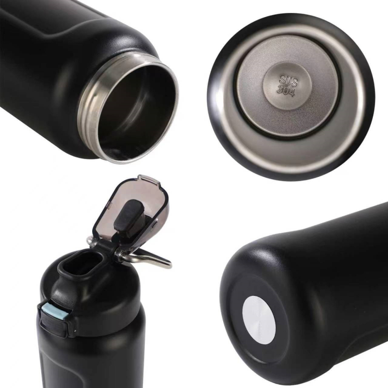 Stanley cană termică din oțel inoxidabil – portabilă, ușoară, sticlă sport cu capac flip-top