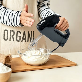 Mixer electric de mână, pentru uz casnic, 7 viteze, mixare ouă și frișcă
