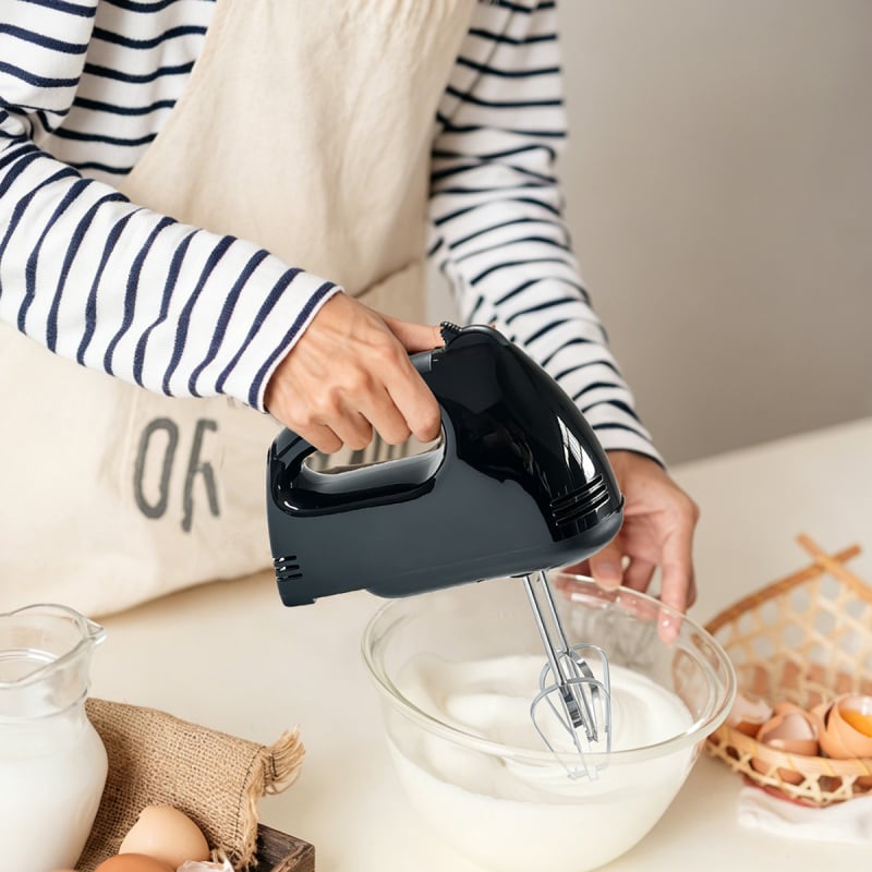 Mixer electric de mână, pentru uz casnic, 7 viteze, mixare ouă și frișcă