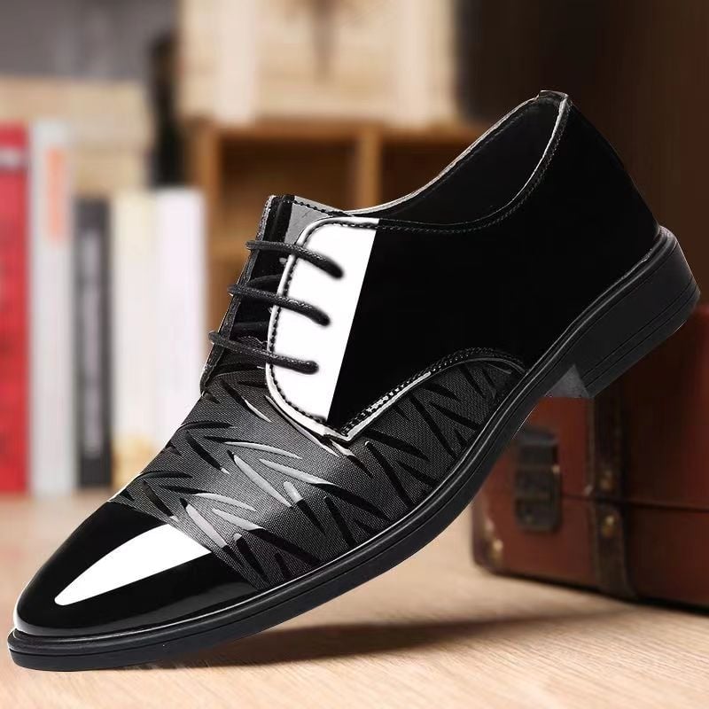 Muške kožne cipele za poslovni i casual stil, koreanskog stila formalne uredske cipele, proljeće