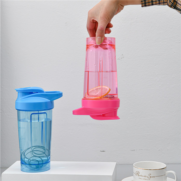 Shaker pentru proteine, design creativ și stilat, shaker pentru milkshake, pahar pentru înlocuitor de masă, 400 ml sigilat