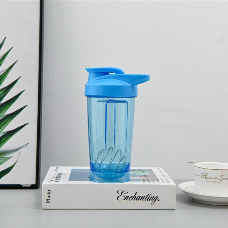 Shaker pentru proteine, design creativ și stilat, shaker pentru milkshake, pahar pentru înlocuitor de masă, 400 ml sigilat