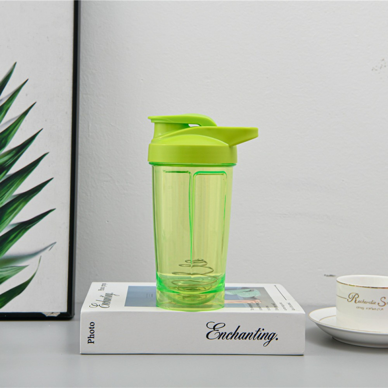 Shaker pentru proteine, design creativ și stilat, shaker pentru milkshake, pahar pentru înlocuitor de masă, 400 ml sigilat
