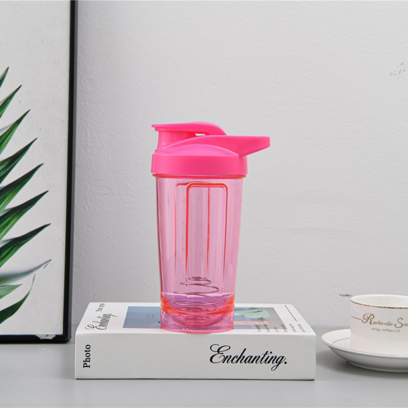 Shaker pentru proteine, design creativ și stilat, shaker pentru milkshake, pahar pentru înlocuitor de masă, 400 ml sigilat