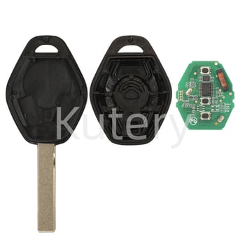 Cheie de mașină BMW cu telecomandă, compatibilă cu frecvențe 315LP/315/433/868 MHz, cip ID46 CAS2