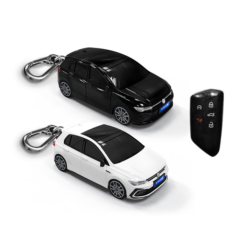 Smart Bird husă de cheie pentru Volkswagen Golf cu iluminare – protecție pentru modelul auto