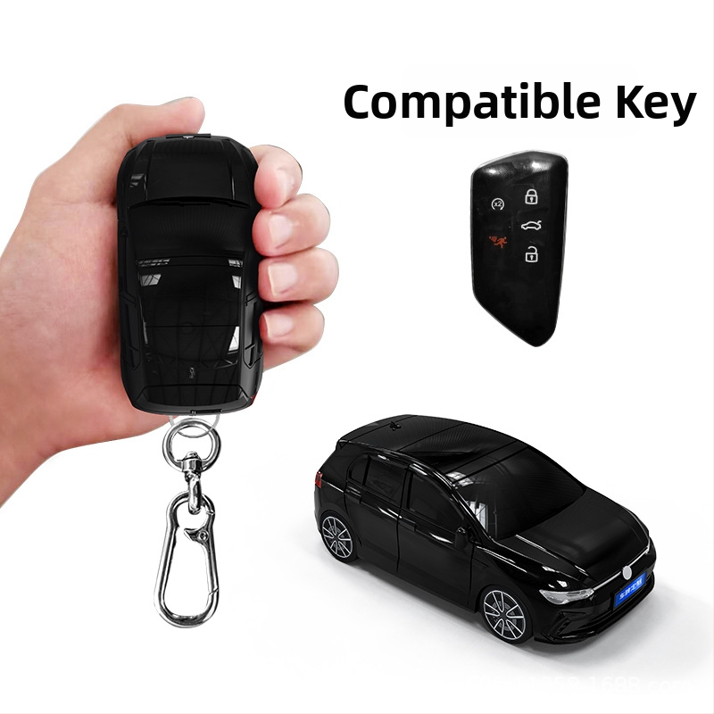 Smart Bird husă de cheie pentru Volkswagen Golf cu iluminare – protecție pentru modelul auto