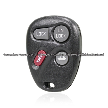 Diaľkový ovládač kľučky od auta pre Cadillac/Chevrolet s 3/4 tlačidlami, FCCID LHJ011, 315 MHz