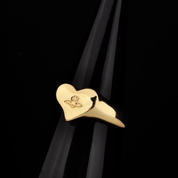Inel gravat cu Saturn, în formă de inimă, design minimalist, bijuterii unisex