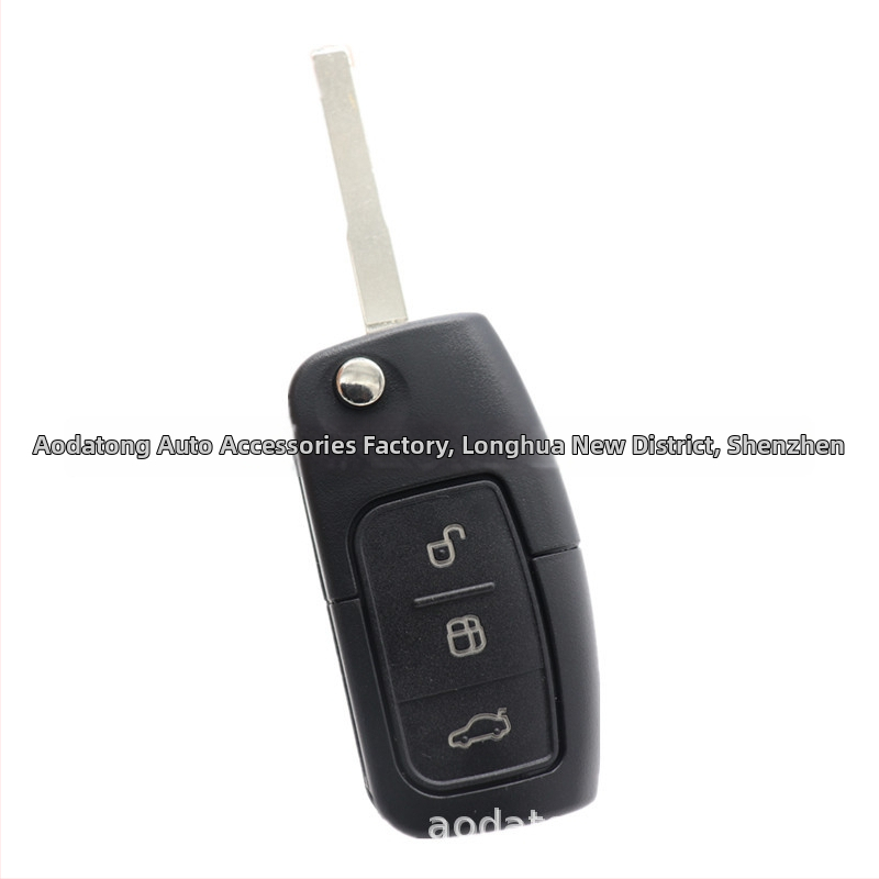 Skladací diaľkový kľúč Ford pre Focus, Kuga, Mondeo