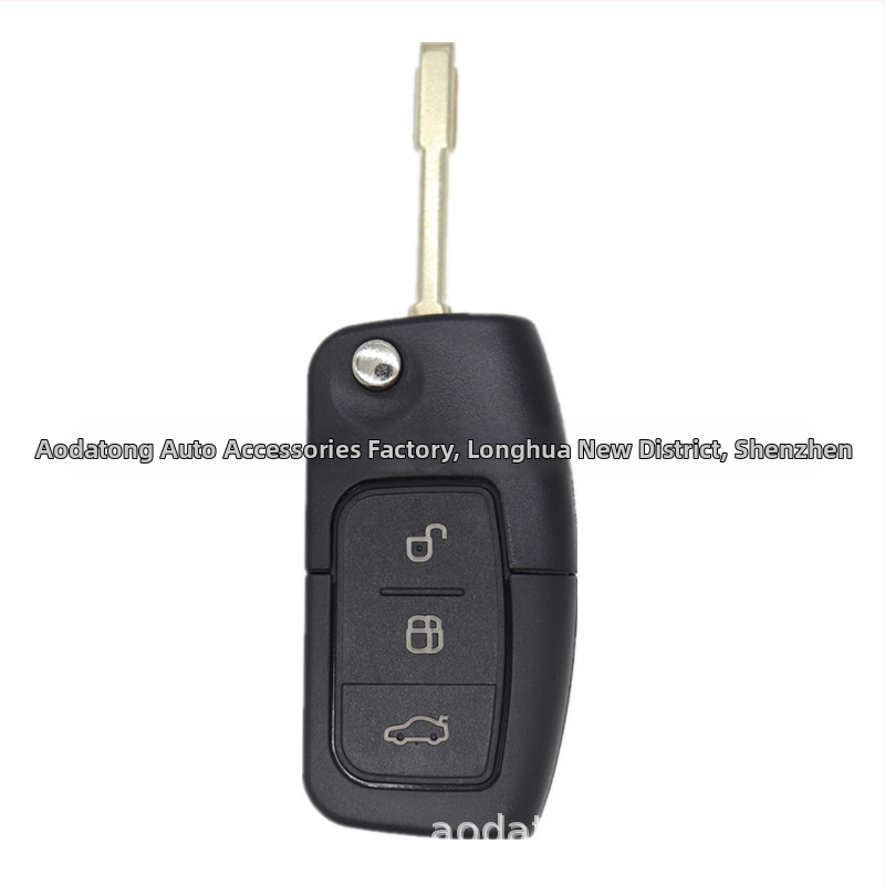 Skladací diaľkový kľúč Ford pre Focus, Kuga, Mondeo