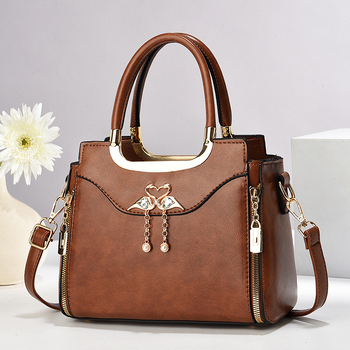 Geantă de damă Shichen, stil retro de iarnă, geantă tote și crossbody, capacitate mare pentru utilizare zilnică