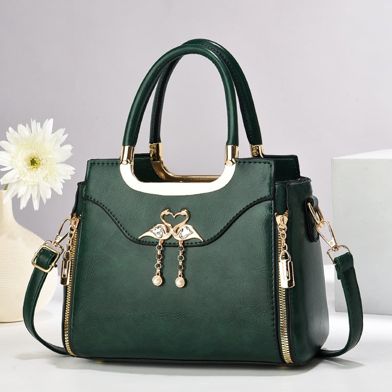 Geantă de damă Shichen, stil retro de iarnă, geantă tote și crossbody, capacitate mare pentru utilizare zilnică