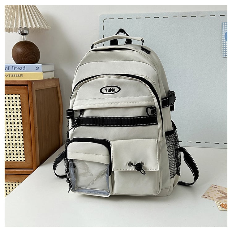 Rucsac japonez Harajuku retro de lucru, capacitate mare, unisex, stil campus pentru elevi