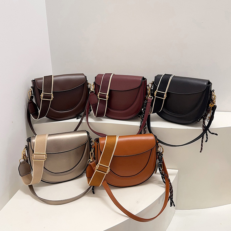 Geantă de umăr crossbody din PU pentru femei, mică, stil retro urban