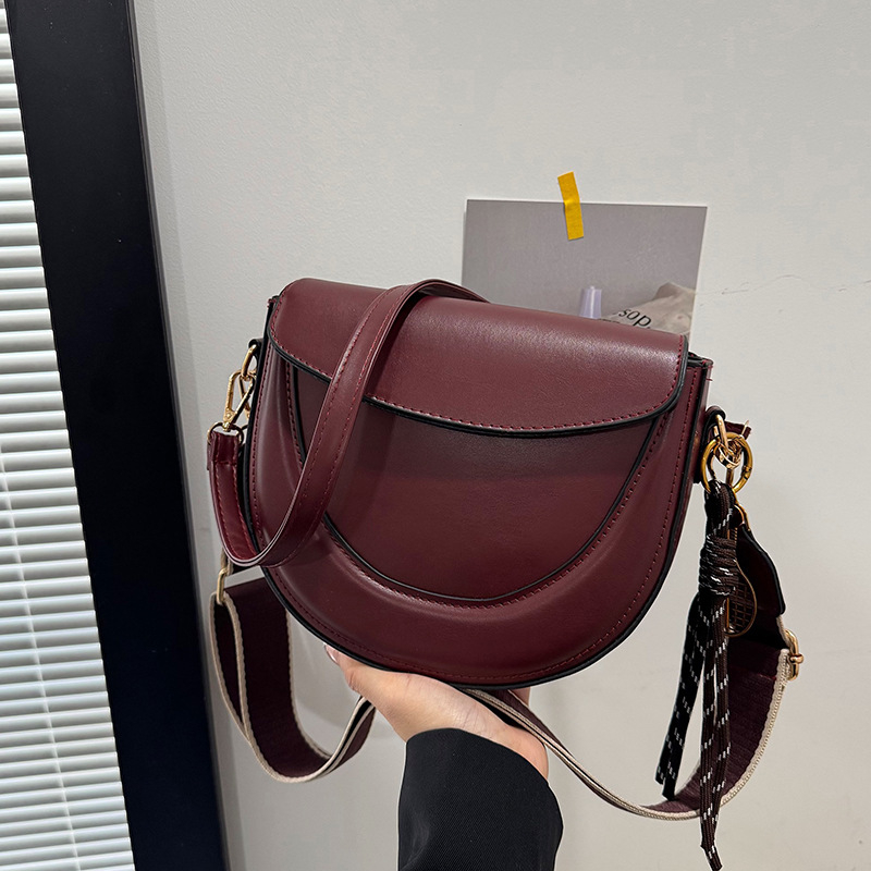 Geantă de umăr crossbody din PU pentru femei, mică, stil retro urban