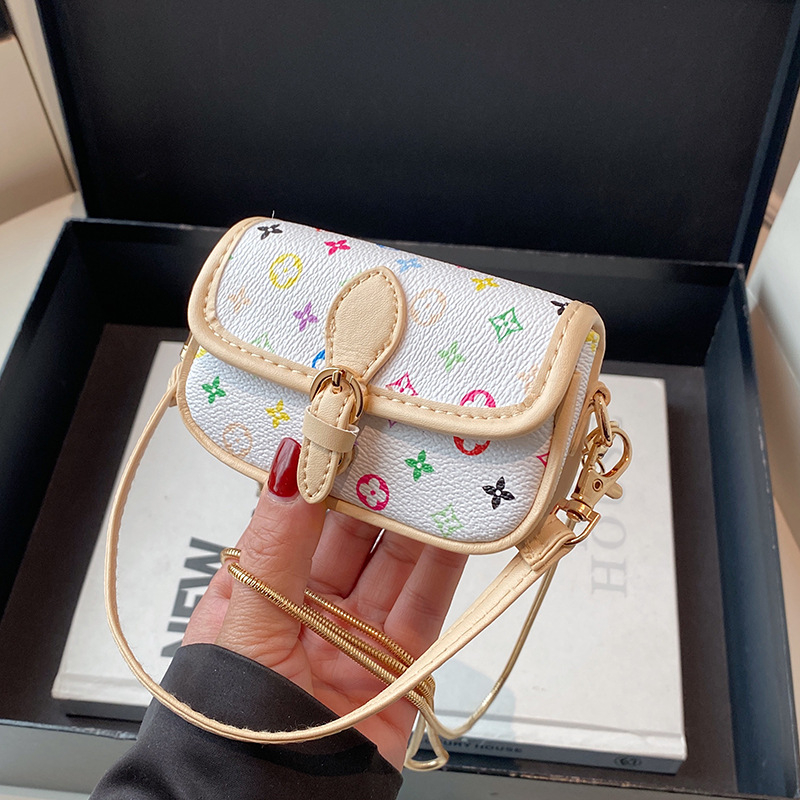 Geantă mini pătrată vintage, crossbody, cu buzunar pentru ruj, 2026