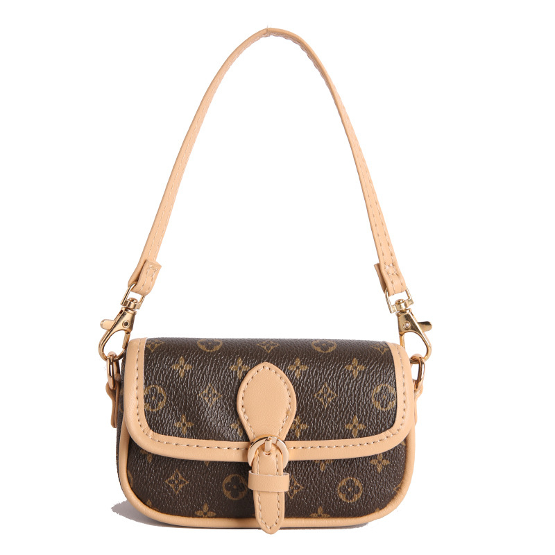 Geantă mini pătrată vintage, crossbody, cu buzunar pentru ruj, 2026