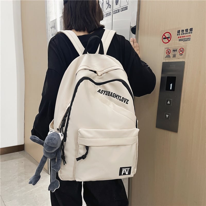Rui Camp rucsac Ulzzang Harajuku pentru elevi, unisex, nylon, 36–55 L