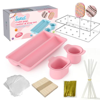 Set ABS 3 în 1: forme rotunde pentru înghețată și prăjituri – unelte DIY pentru coacere, demouldare ușoară