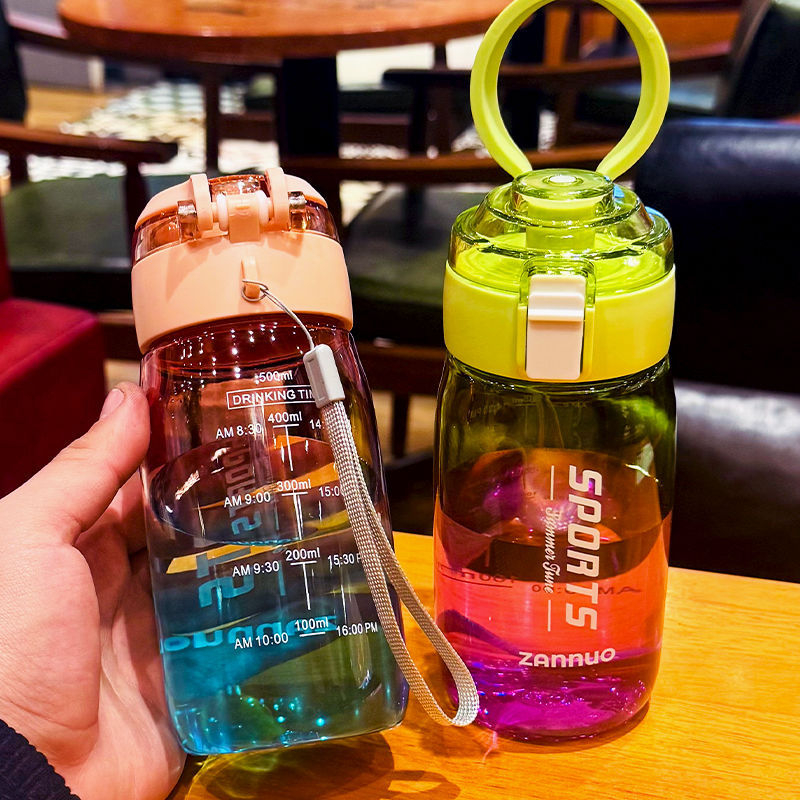 Cană de buzunar, capacitate mică, design simplu, cană de apă din plastic pentru studenți, recipient sport portabil pentru activități în aer liber și călătorii, grad alimentar