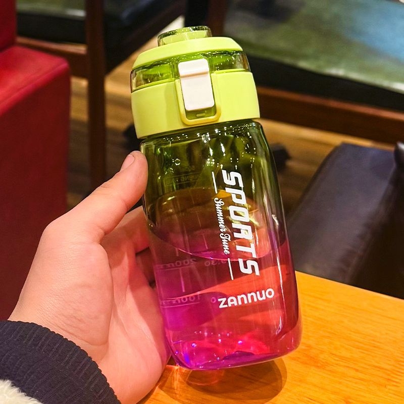 Cană de buzunar, capacitate mică, design simplu, cană de apă din plastic pentru studenți, recipient sport portabil pentru activități în aer liber și călătorii, grad alimentar